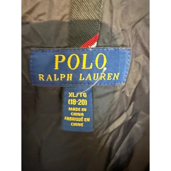 Polo Ralph Lauren punk bear RARE Jacket Size XL18/20 - Picture 11 of 15